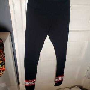 2/$10 Pink Victoria Secret Yoga Snowflake Legging